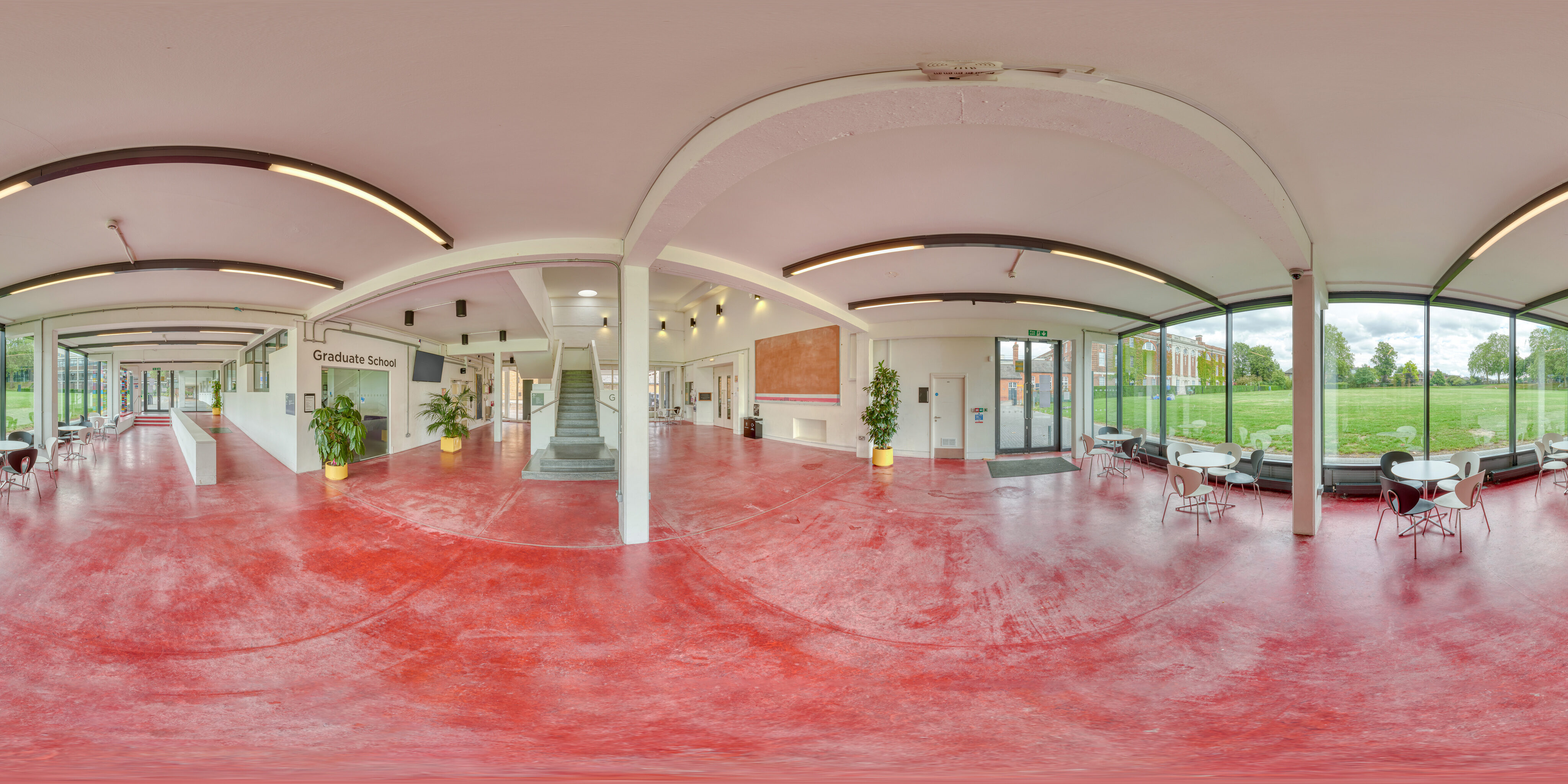 360 of Whitehead Building foyer