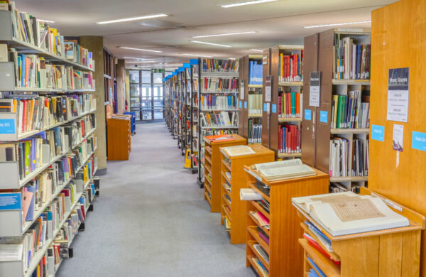 Library upstairs